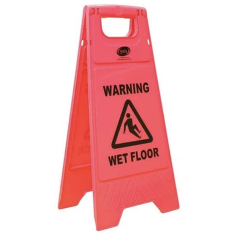 Floor Signs - Wet Floor Pink - Cafe Supply