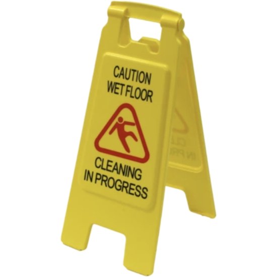 Floor Signs - Yellow - Cafe Supply