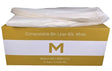 FP Compostable Bin Liner 60L - White, 650mm x 900mm x 30mu (450) Per Box - Cafe Supply