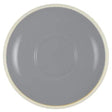 French Grey/White Espresso Saucer - Cafe Supply