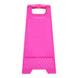 GALA A-FRAME SAFETY SIGN - BLANK PINK - Cafe Supply