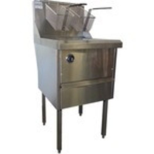 Gas Fish and Chips Fryer Single Fryer - WFS-1/22 - Cafe Supply