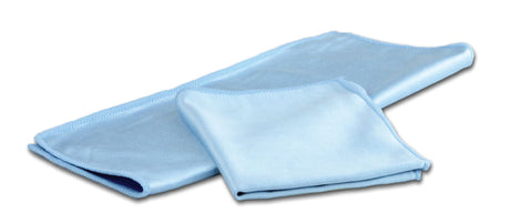 Glass Cloth - Blue, 400mm x 400mm, 300gsm (10) Per Pack - Cafe Supply