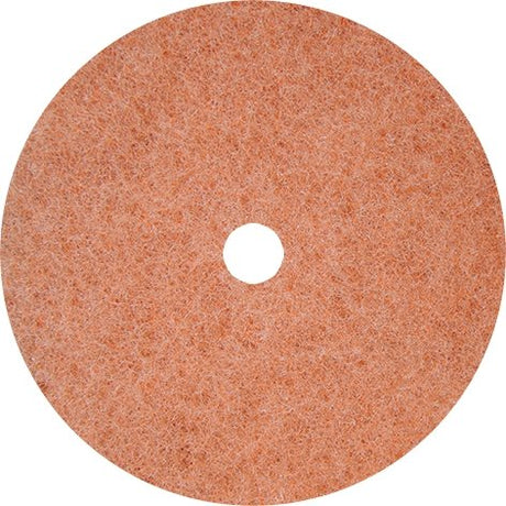GLOMESH AUTOSCRUB FLOOR PAD - ROUND Coral - Cafe Supply