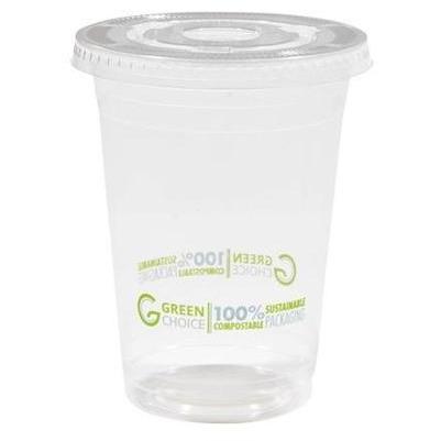 Green Choice Clear Cup PLA 16oz - Cafe Supply