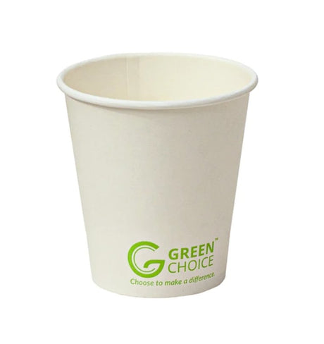 Green Choice Single Wall Cup PLA - 8oz - Cafe Supply