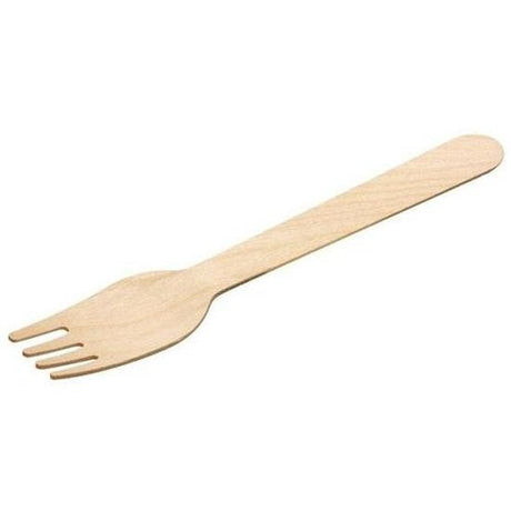 Green Choice Wooden Fork - Cafe Supply