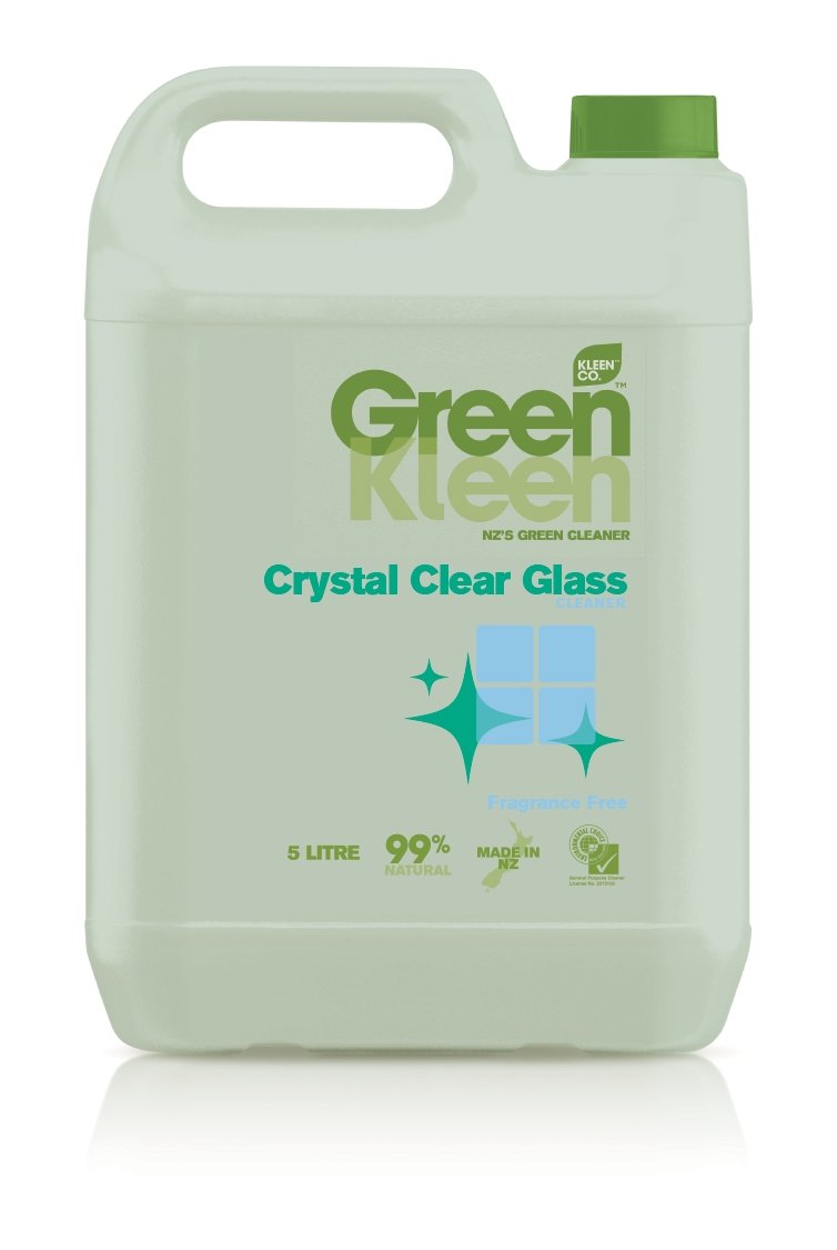 Green Kleen Crystal Clear Glass Cleaner - Fragrance Free - Cafe Supply