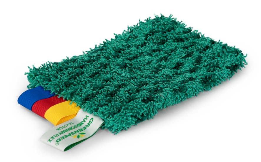 GREENSPEED HANDSCRUBBY FLEX GREEN 10CM X 14CM - Cafe Supply