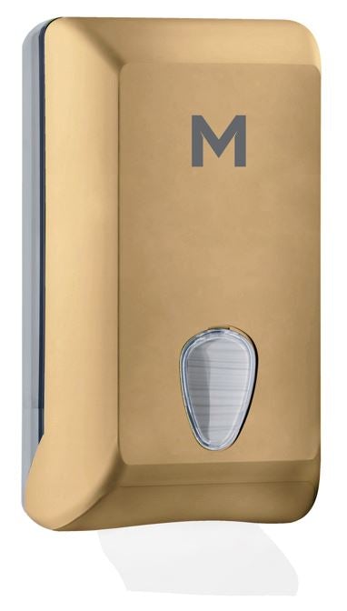 Half Slimfold Towel Dispenser - Gold, 400 Sheet Capacity (1) Per Each - Cafe Supply