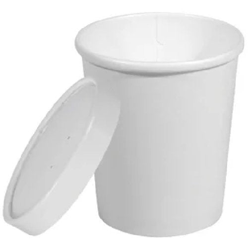 Heavy Weight Paper Containers + Vented Lids - Cafe Supply