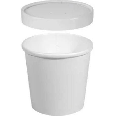 Heavy Weight Paper Containers + Vented Lids - Cafe Supply