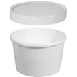 Heavy Weight Paper Containers + Vented Lids - Cafe Supply