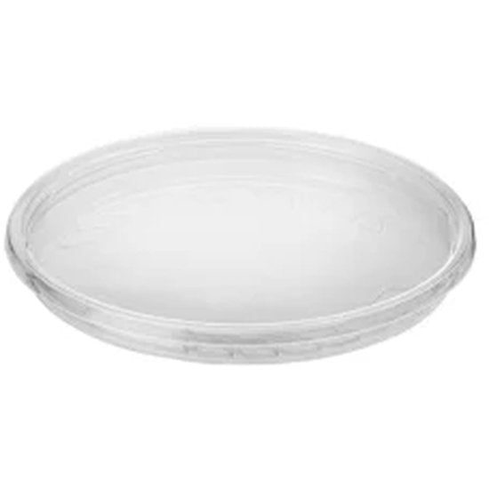 High Clarity Deli Container Lid, Recessed - Cafe Supply