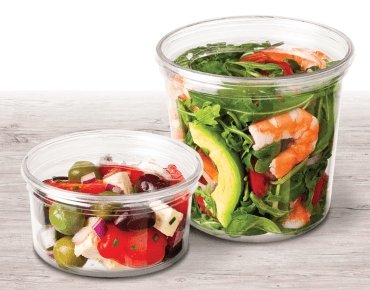 High Clarity Deli Containers - Cafe Supply