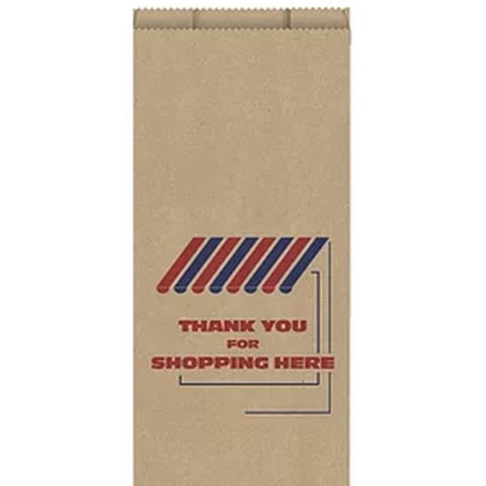 High Wet Strength Paper Carry Bags, Medium - Cafe Supply