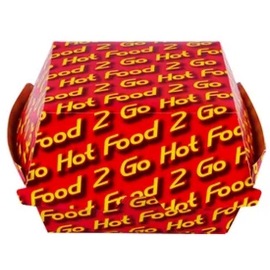 Hot Food 2 Go Burger Clams - Cafe Supply