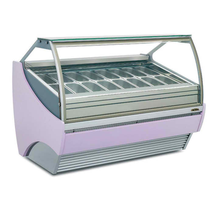 Inter-Fridge Gelato Display - Cafe Supply