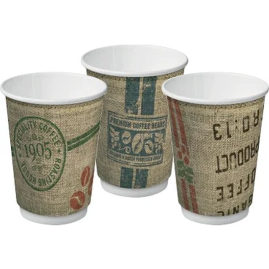Jute Paper Coffee Cup - Cafe Supply