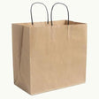 Kraft Handle Bag 300x310x180mm - Cafe Supply