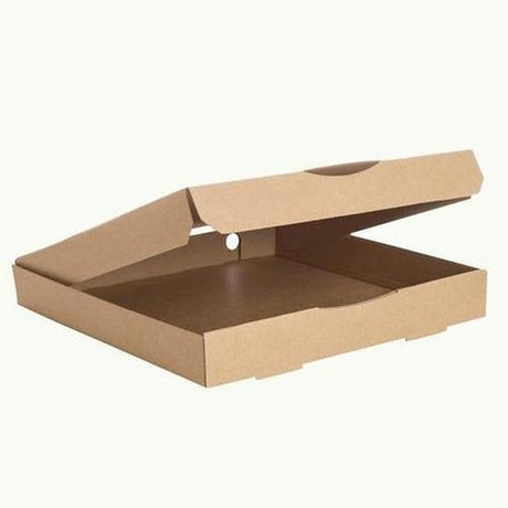 Kraft Pizza Box 32x33x4.5cm - Cafe Supply