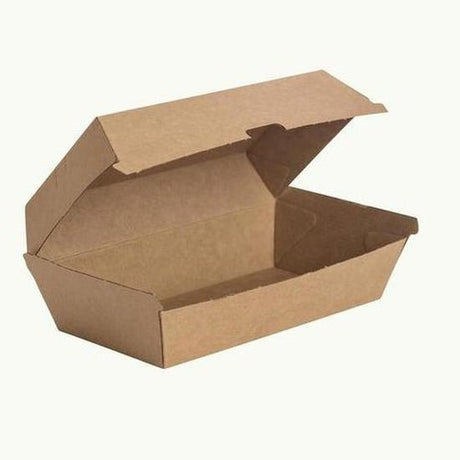 Kraft Snack Box Regular 17.5x9x4cm - Cafe Supply