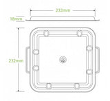 LARGE COMPARTMENT BIOCANE LID - Cafe Supply