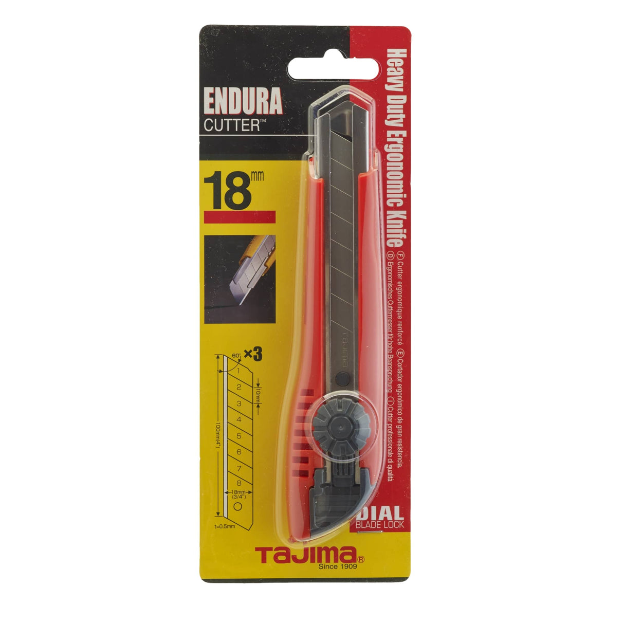 Tajima LC501 18mm Screw-Lock Cutter Carded - Cafe Supply