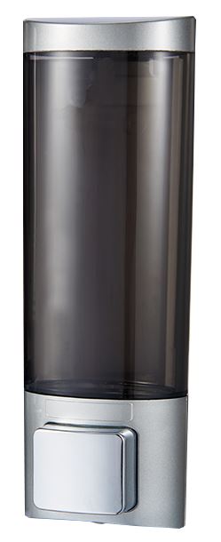 Liquid Wall Dispenser - Silver, 500ml Capacity (1) Per Each - Cafe Supply