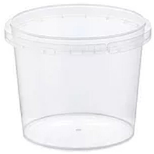 Locksafe Small Round Tamper Evident Containers - Cafe Supply