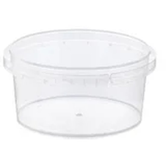 Locksafe Small Round Tamper Evident Containers - Cafe Supply