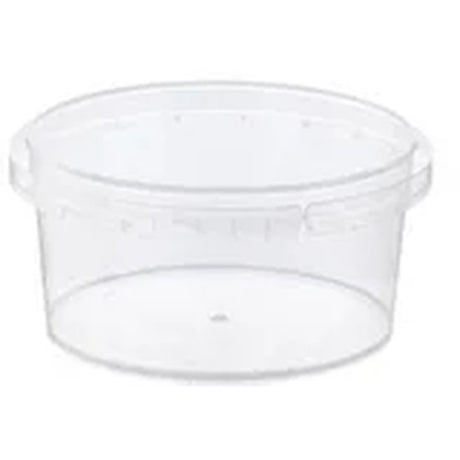 Locksafe Small Round Tamper Evident Containers - Cafe Supply