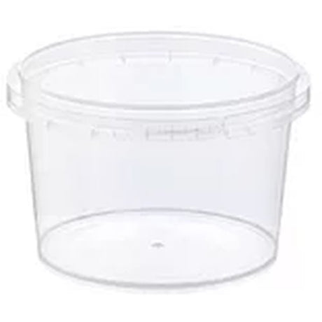 Locksafe Small Round Tamper Evident Containers - Cafe Supply