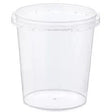 Locksafe Small Round Tamper Evident Containers - Cafe Supply