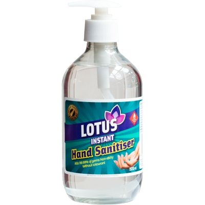 Lotus Hand Sanitiser 500ml - Cafe Supply