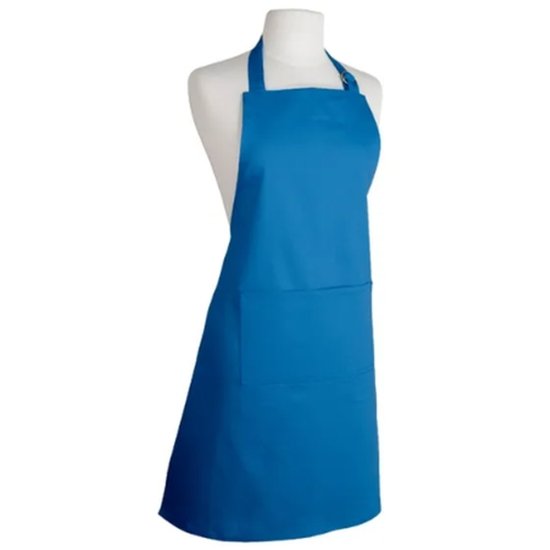 Love Colour Adult Apron Moroccan Blue - Cafe Supply