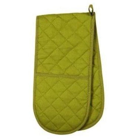 Love Colour Double Oven Glove Greenery - Cafe Supply