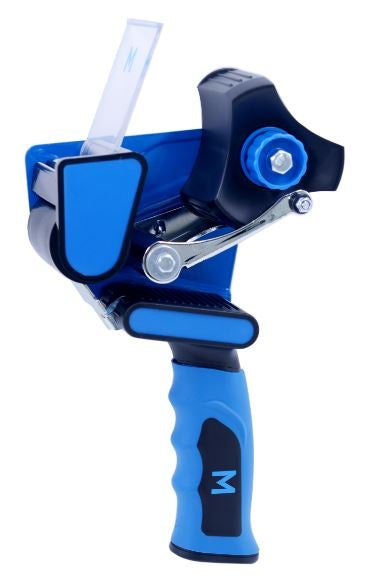 Low Noise Tape Dispenser - Blue, 76mm Core (1) Per Each - Cafe Supply