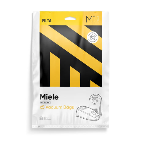 M1 - FILTA MIELE SMS MULTI LAYERED VACUUM CLEANER BAGS 5 PACK (F033) - Cafe Supply