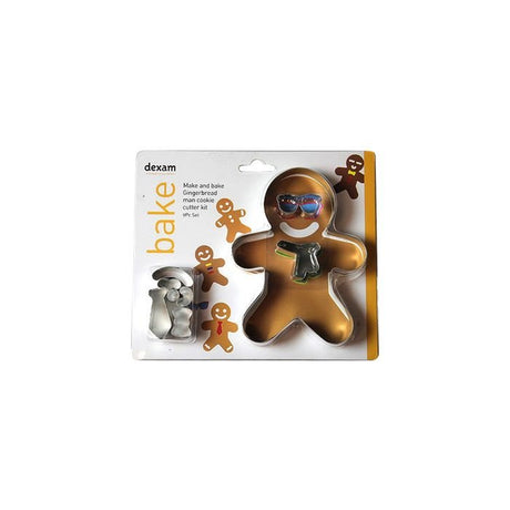 MAKE/BAKE GINGERBREAD MAN COOKIE CUTTER - Cafe Supply