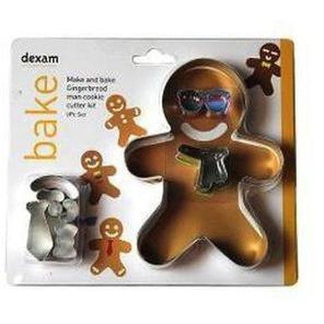 Make/Bake Gingerbread Man Cookie Cutter - Cafe Supply