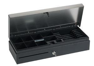 Maken FT460 Cash Drawer Stainless Steel Flip Lid 24V - Cafe Supply