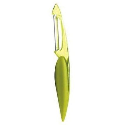 Mastrad Peeler D Shaped Elios Not Carded Green - Cafe Supply