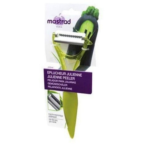 Mastrad Peeler Julienne Green Carded Pack Of 12 - Cafe Supply