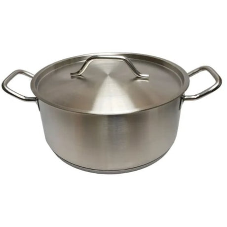 Medium Cookpot 8Ltr W/Cvr - Cafe Supply
