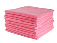 Microfibre Cloths - Red, 400mm x 400mm, 300gsm (10) Per Pack - Cafe Supply