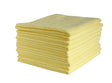 Microfibre Cloths - Yellow, 400mm x 400mm, 300gsm (10) Per Pack - Cafe Supply