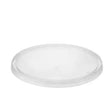 MicroReady® Round Flat Takeaway Container Lids 120 mm Diameter. - Cafe Supply