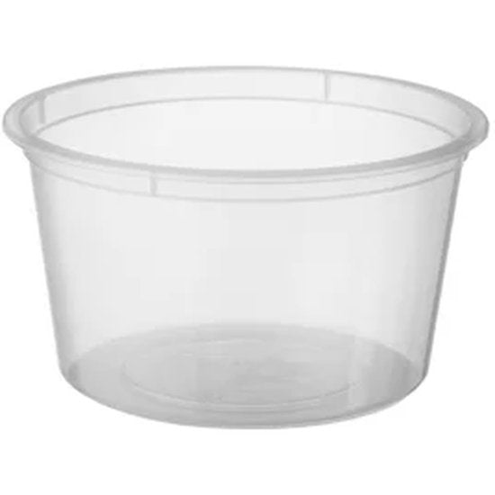 MicroReady Small Round Takeaway Containers - Cafe Supply