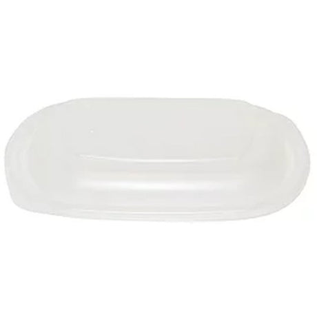 Microwavable Rectangular Container Lid - Cafe Supply